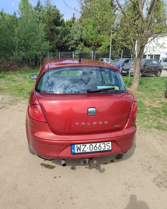 Seat Toledo cena 10000 przebieg: 368018, rok produkcji 2007 z Warszawa małe 191